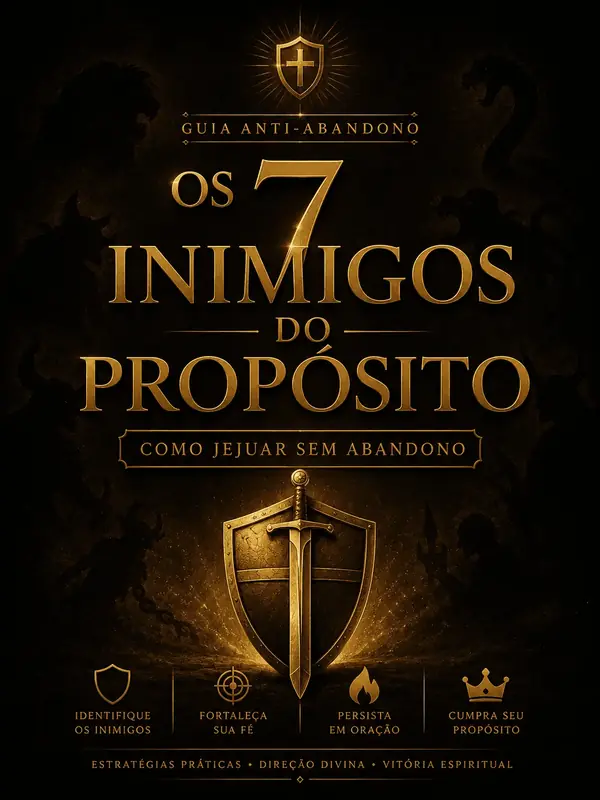 Guia: como jejuar sem abandono — os 7 inimigos do propósito